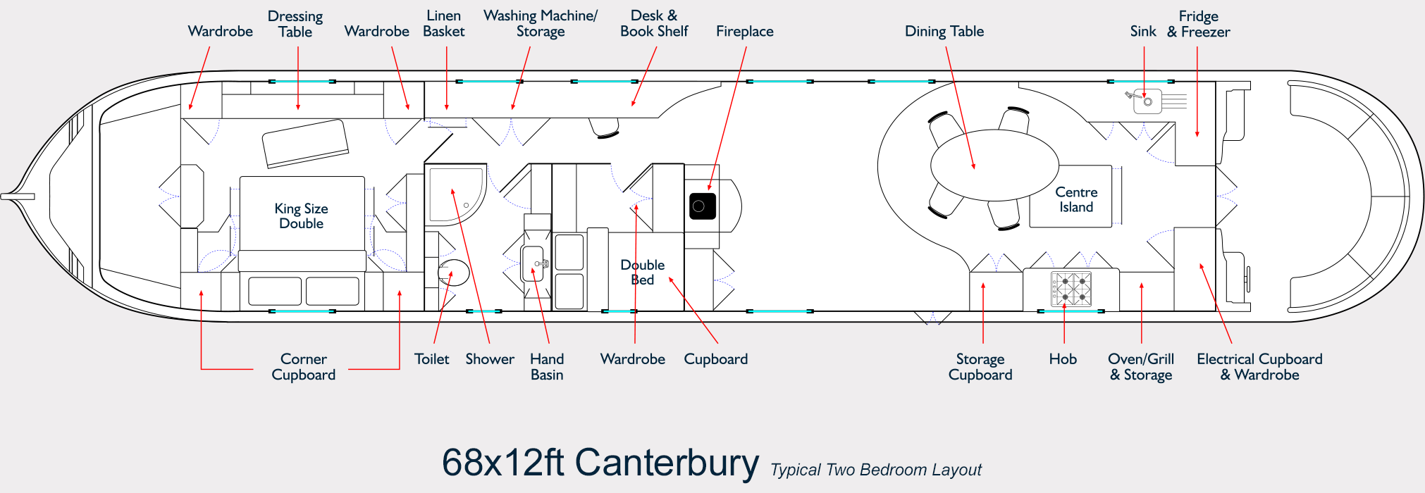 canterbury 10ft & 12ft widebeam built by 'aqualine